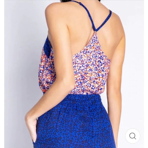 PJ Salvage blueberry fields Ditsy Floral women's cami Size Small NWT Fairycore - Picture 2 of 11